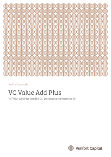 Verifort Capital VC Value Add Plus 