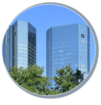 Deutsche Bank Türme Frankfurt im HTB-Fonds