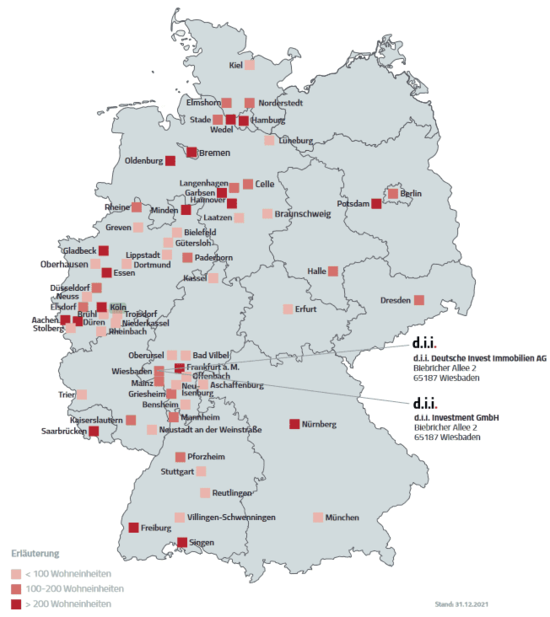 Investitionsstandorte in Deutschland