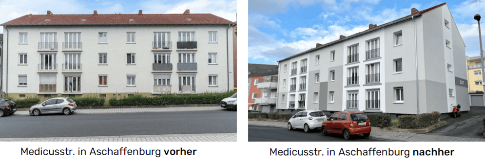 Objekt Aschaffenburg Frontansicht