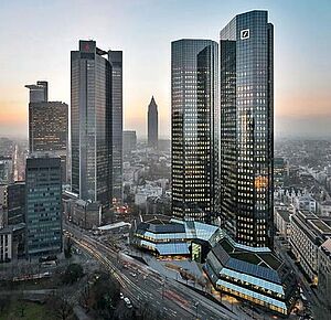 Deutsche Bank Türme in Frankfurt