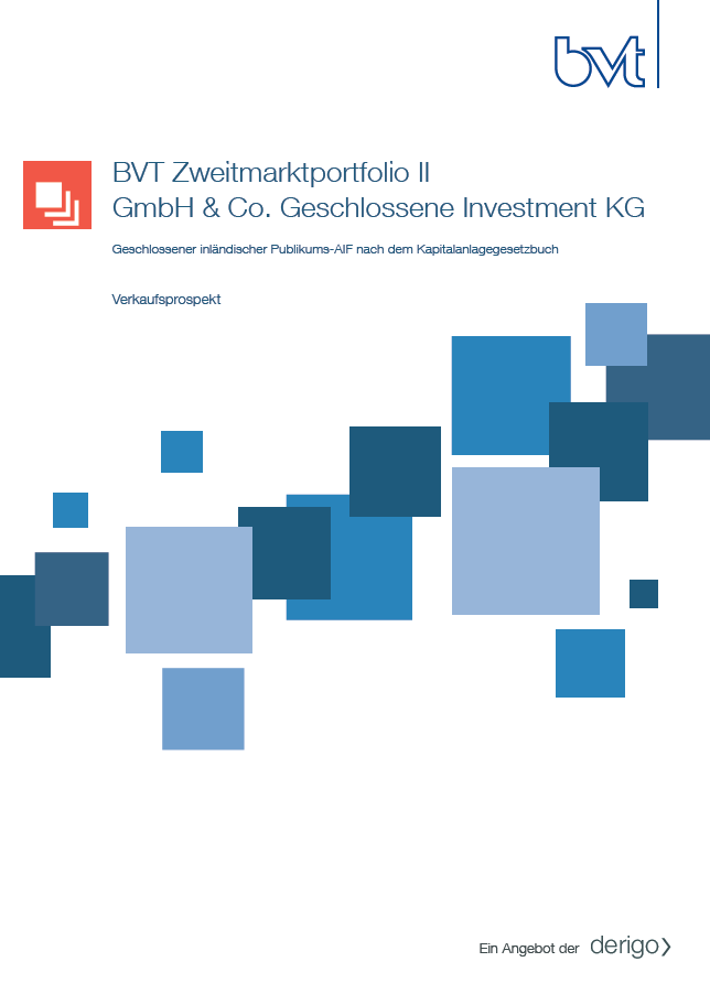 BVT Zweitmarktportfolio II schließt zum 31.12.2022