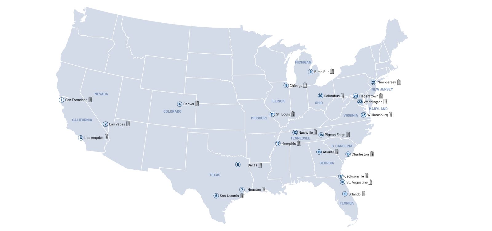 USA-Fonds US Treuhand Investitionsstandorte 